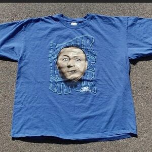 Vtg 2006 The Three Stooges Curly Gildan Heavy Cotton T-Shirt 2XL